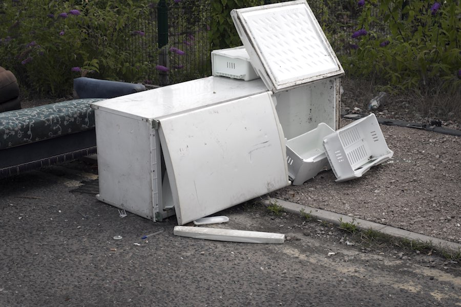 The City of Philadelphia will now pick up your bulk trash items like that old refrigerator that's been sitting in your basement