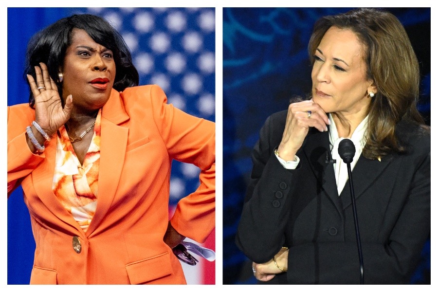 Philadelphia Mayor Cherelle Parker and Vice President Kamala Harris