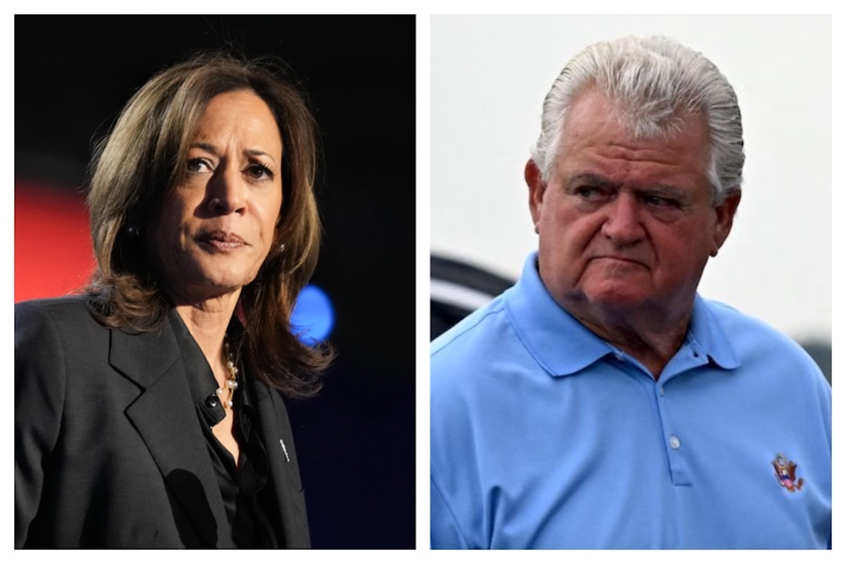 The Kamala Harris campaign is facing backlash from Philadelphia Democratic leader Bob Brady over the Philadelphia election results (Photos via Getty Images)