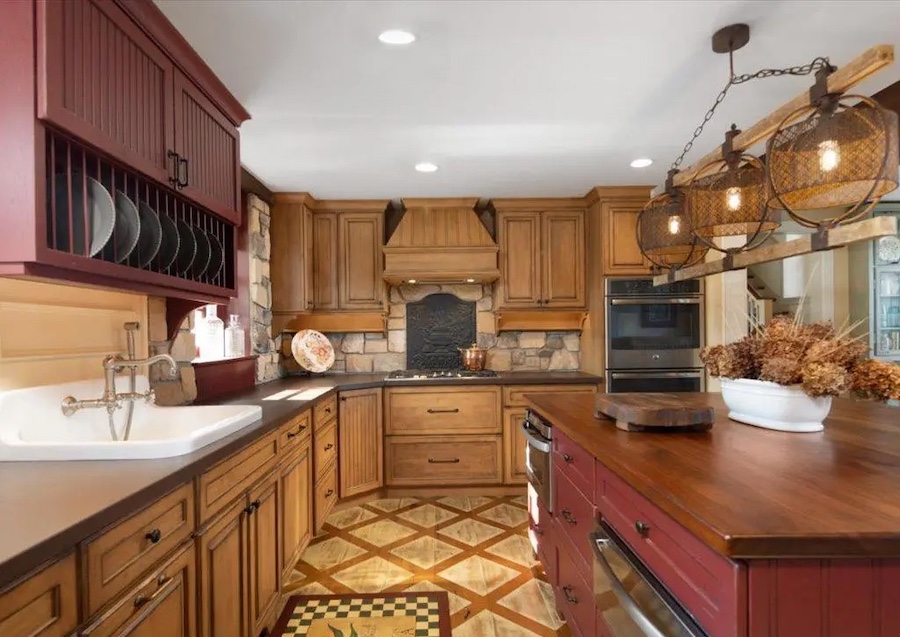 upper makefield country estate house for sale kitchen