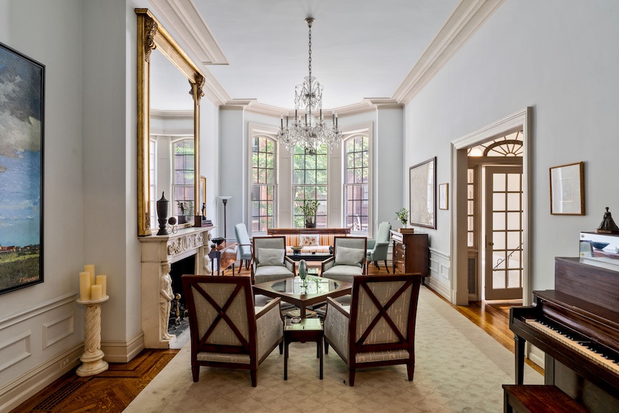 house for sale rittenhouse square second empire living room