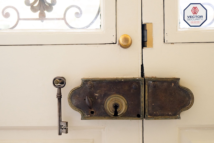 house for sale rittenhouse square second empire original front door lock and key