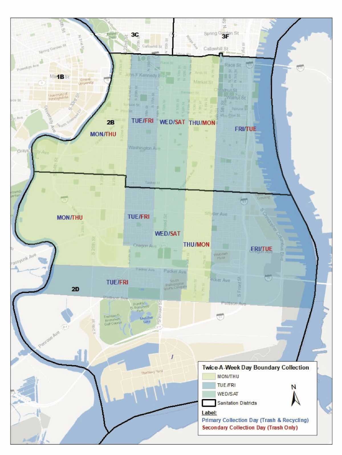 How Philadelphia&rsquo;s New Twice-a-Week Trash Collection Works