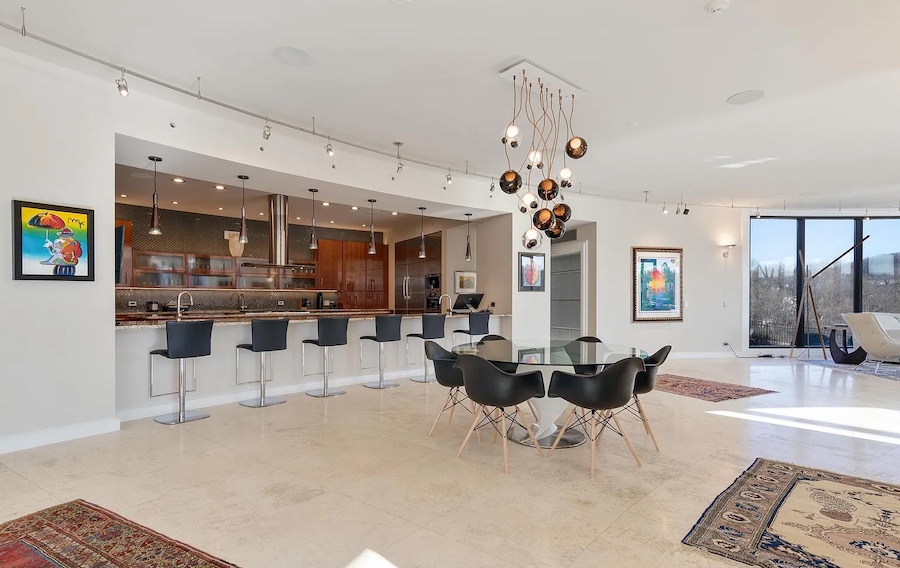 house for sale west chester contemporary mansion casual dining area and kitchen 