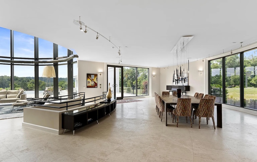 house for sale west chester contemporary mansion formal dining room