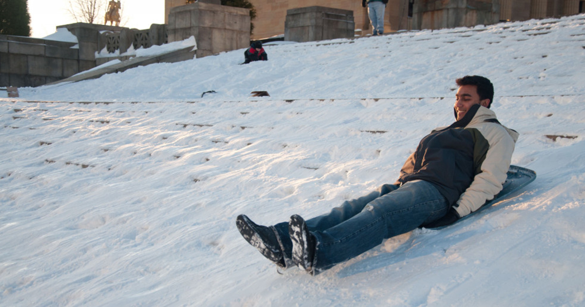 The Best Sledding Hills in and Around Philadelphia