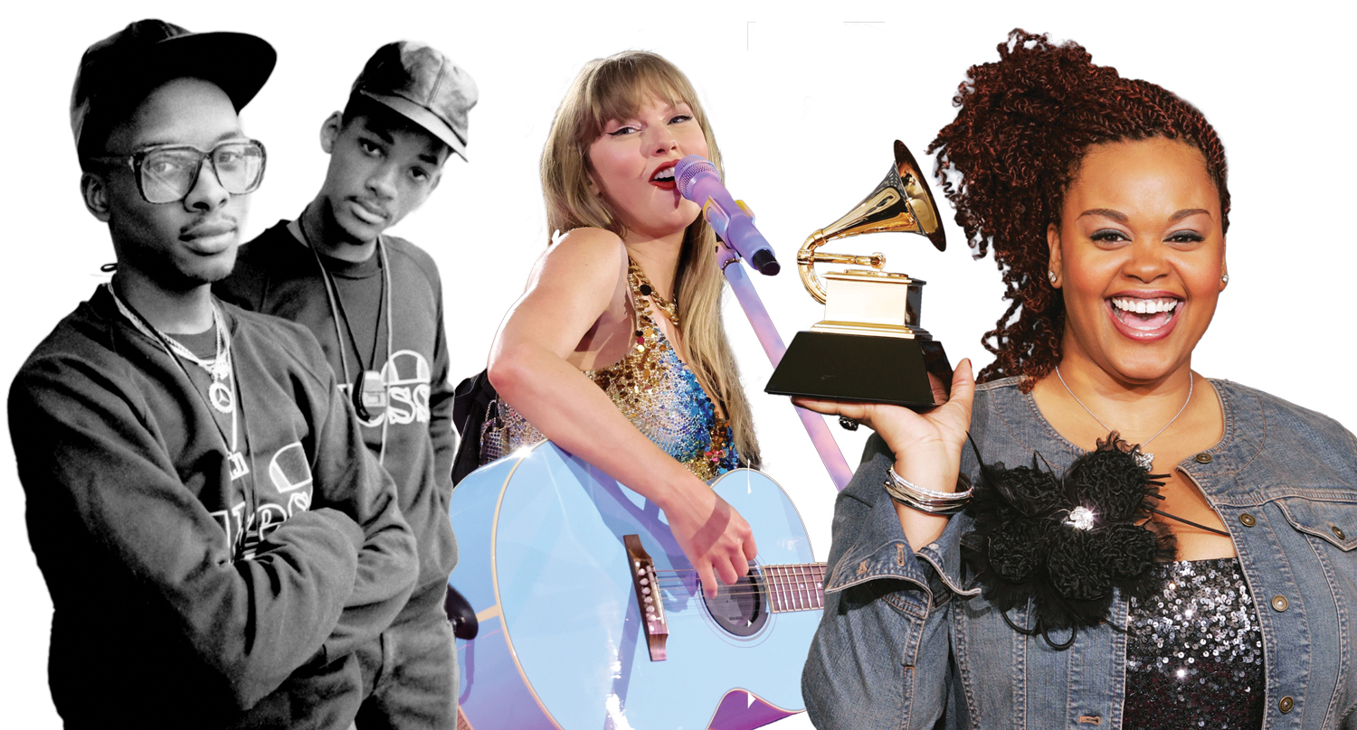 Philadelphia (and Philly-ish) Grammy Award winners DJ Jazzy Jeff and the Fresh Prince (aka Will Smith), Taylor Swift, and Jill Scott