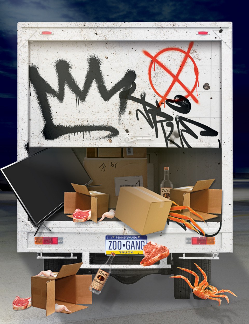 beef bandits food heist cargo theft ring