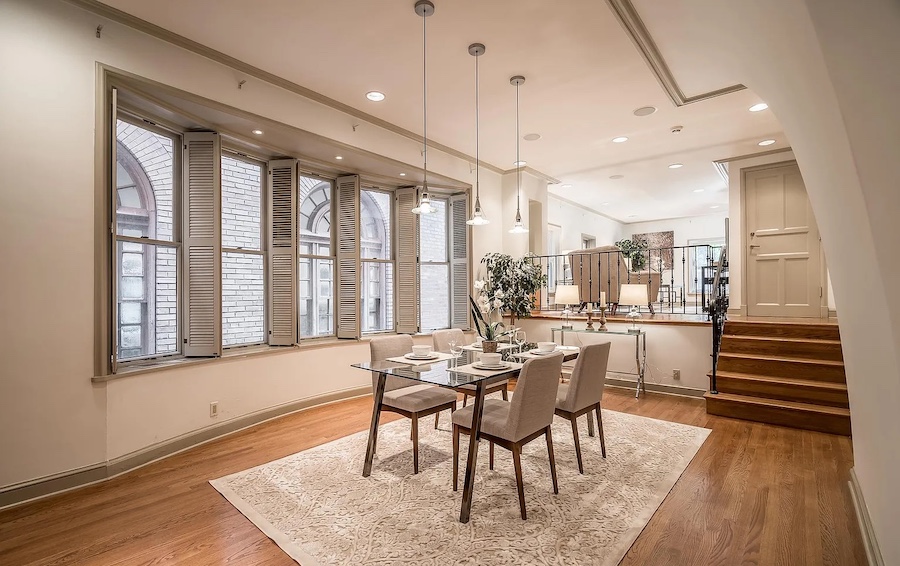 house for sale rittenhouse square modern classic townhouse entertainment room