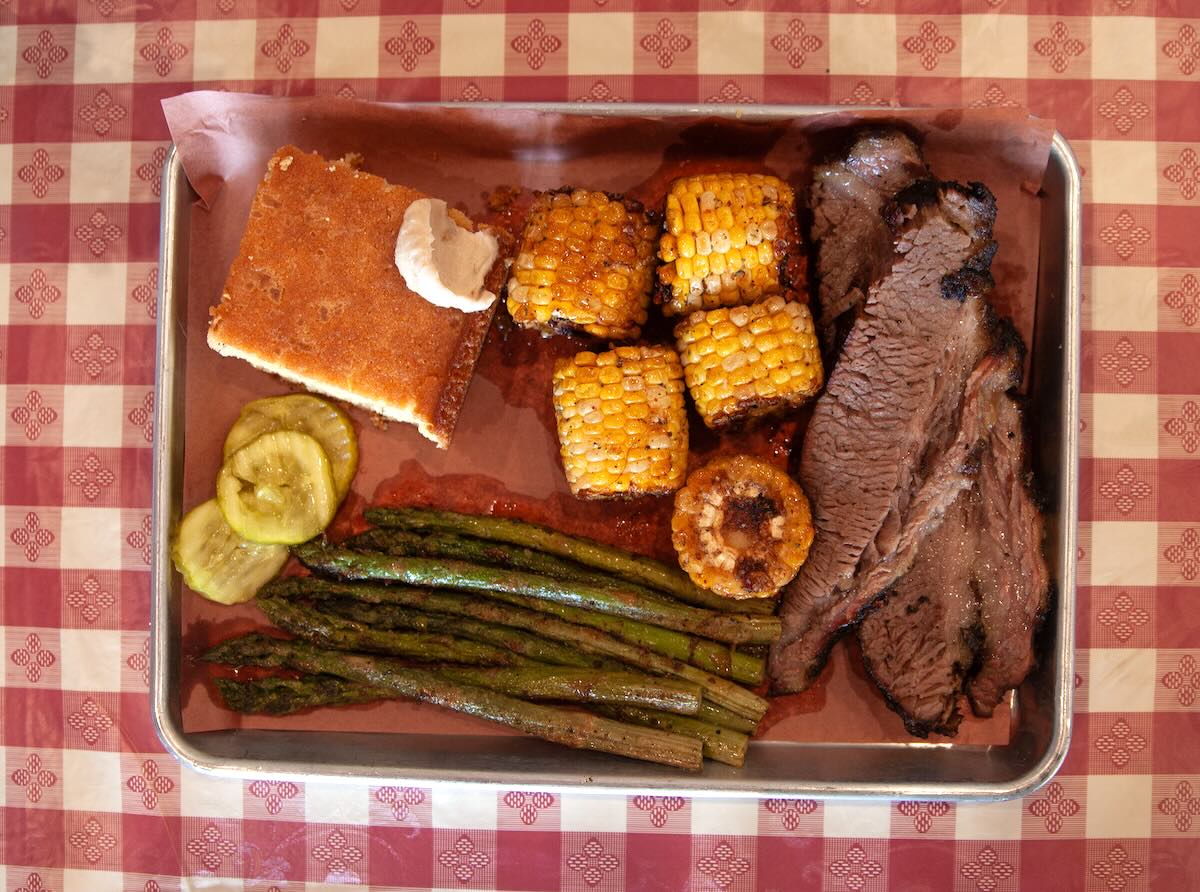 The brisket platter at Wilson's Secret Sauce in Upper Darby after Gordon Ramsay's visit for Gordon Ramsay's Secret Service