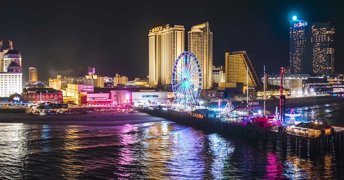 The Atlantic City Boardwalk, which was just named one of the ten best boardwalks in the United States by Fodor's