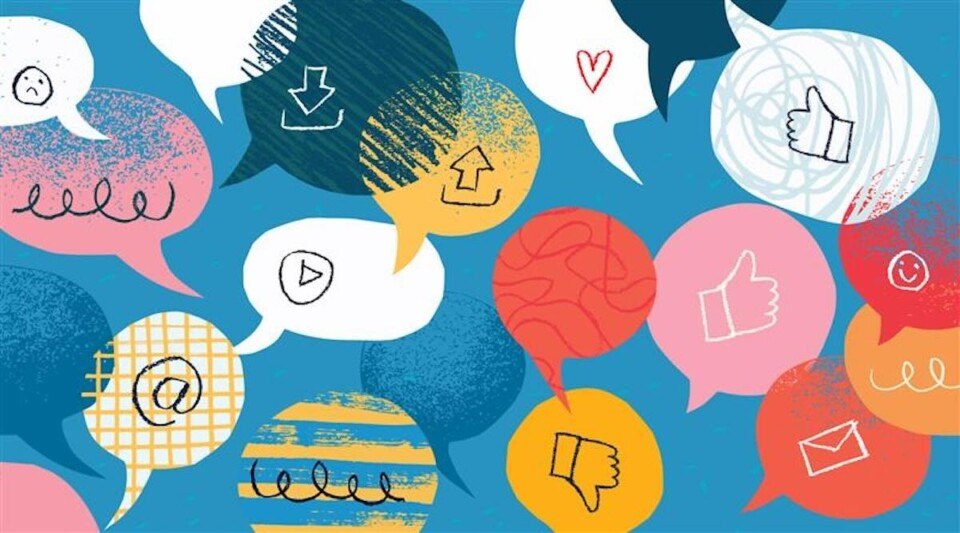 an image of debate on facebook