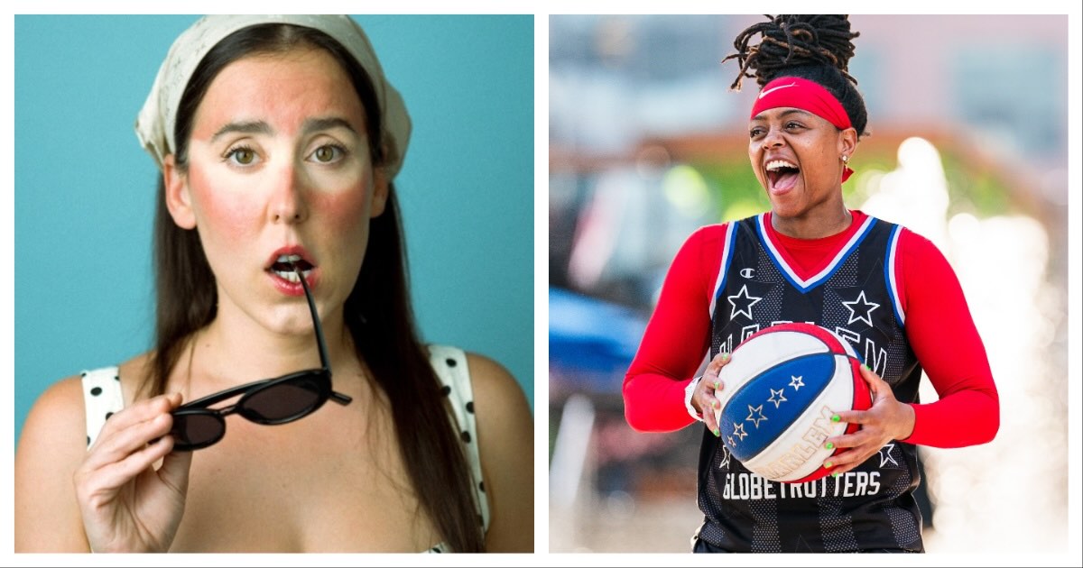 Lee Minora in Baby Everything and Torch George of the Harlem Globetrotters, two of the best things to do in Philadelphia this week and weekend