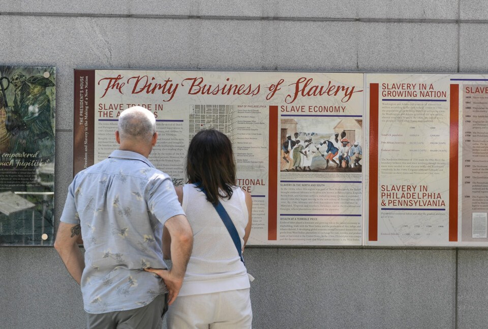 slavery exhibit philadelphia president's house