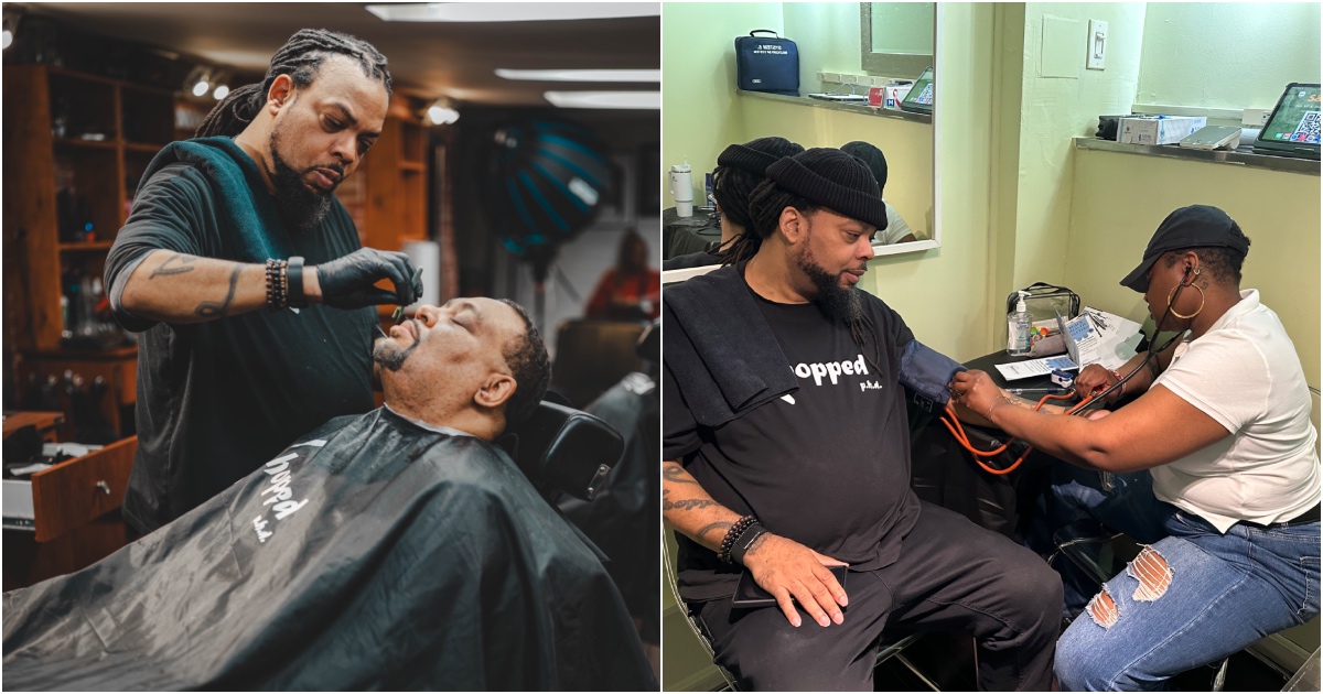 This Philly Barber Is Pairing Haircuts With Health Care