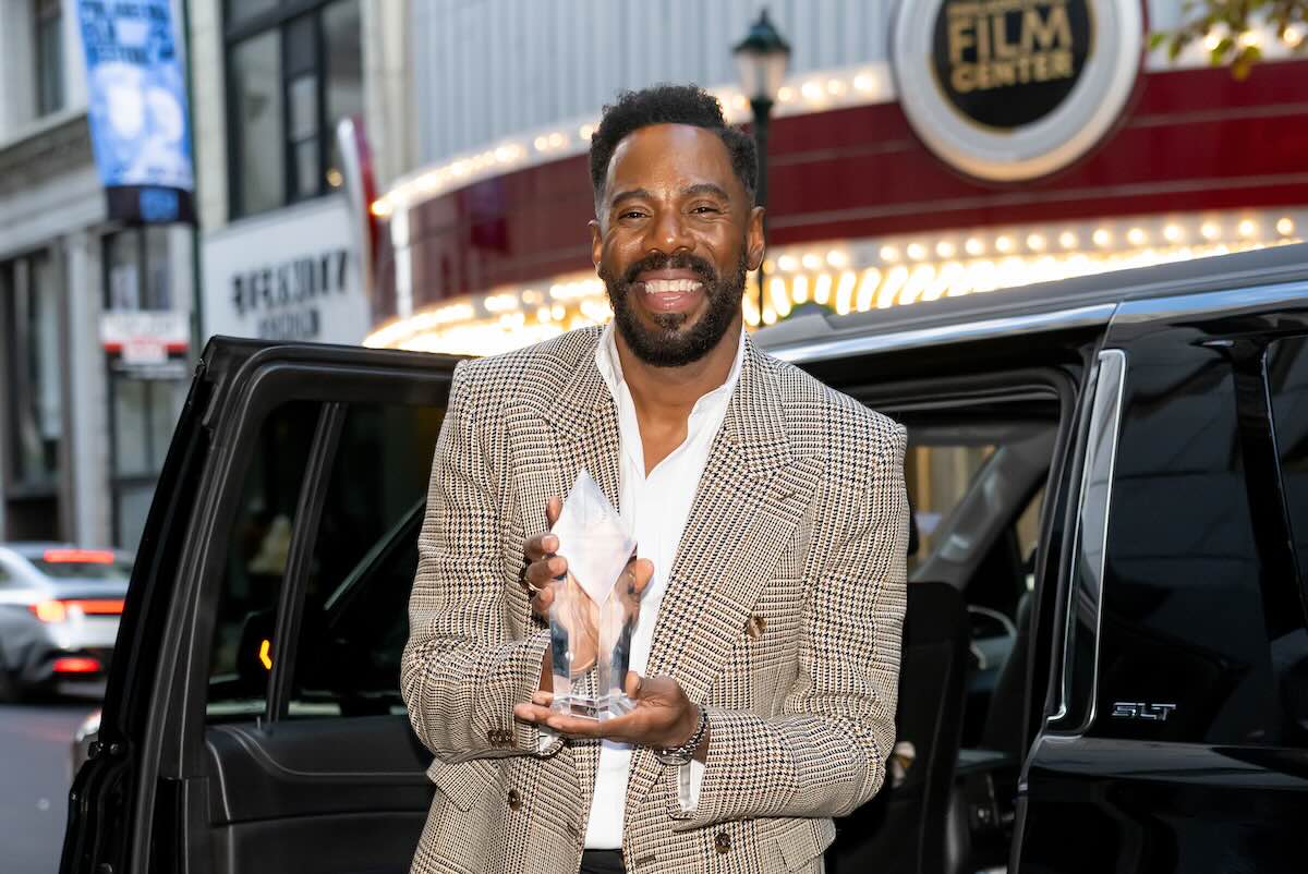 Colman Domingo, who hosts Saturday Night Live this week, is seen after receiving the 2025 Lumière Award during the 34th Philadelphia Film Festival on October 26, 2025 in Philadelphia (Getty Images)