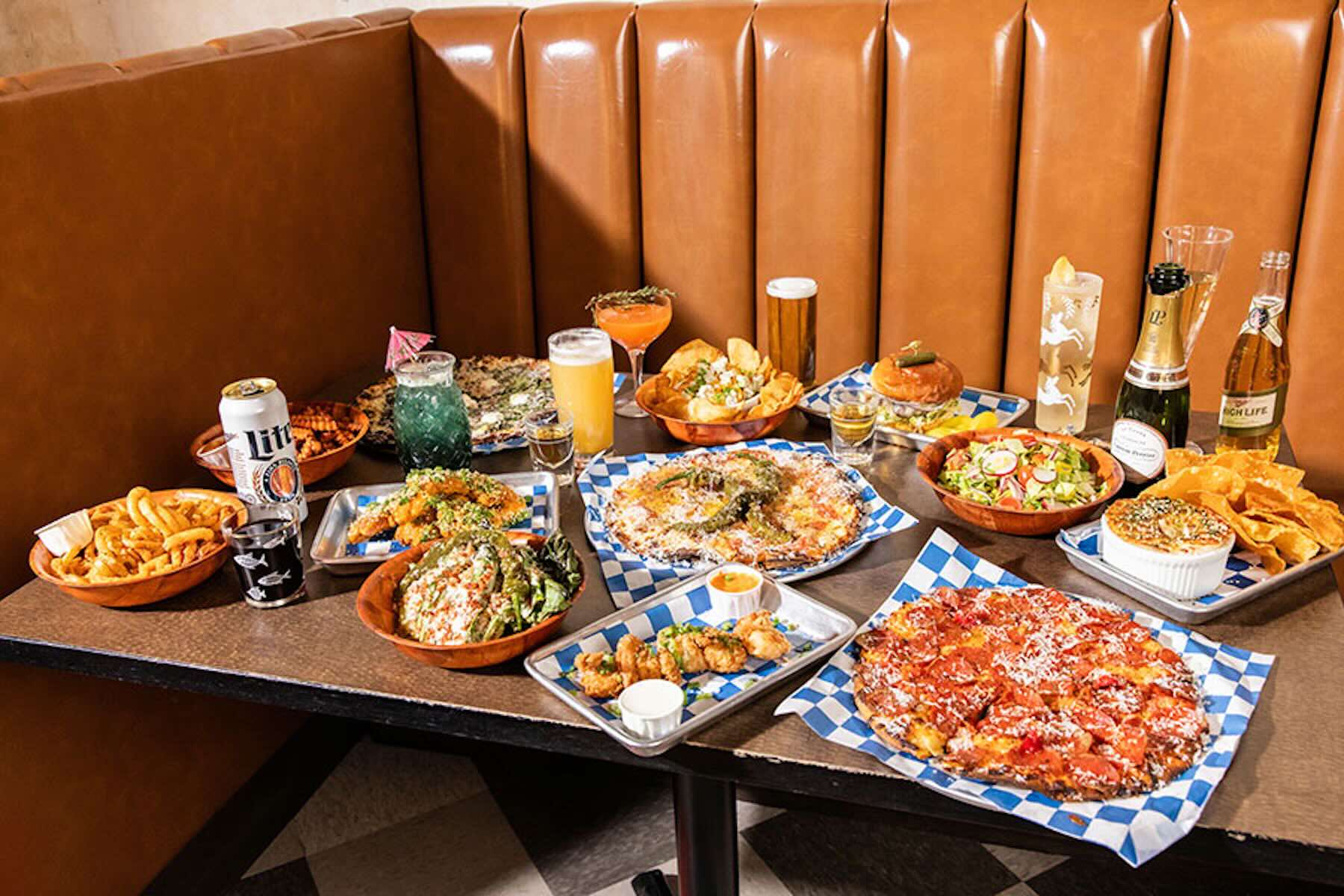 Food and drink at Sonny's Cocktail Joint in Philadelphia, which already has an auto-gratuity policy. Will more Philadelphia restaurants add an auto-gratuity to all checks during the World Cup in Philadelphia?