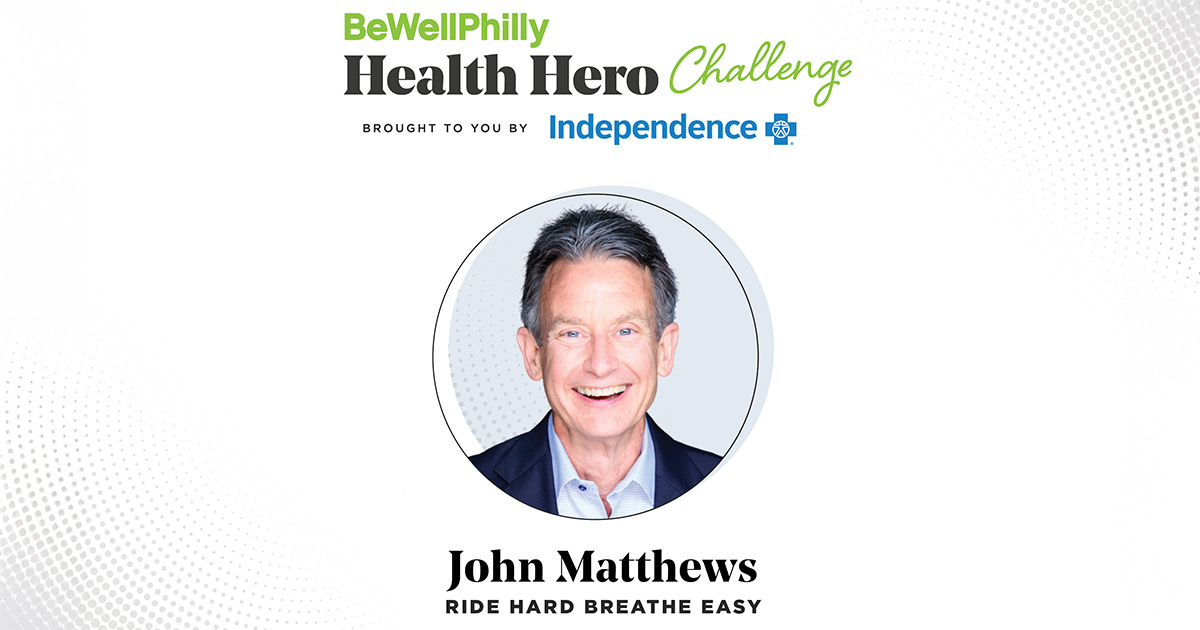 Meet a Health Hero: John Matthews of Ride Hard, Breathe Easy