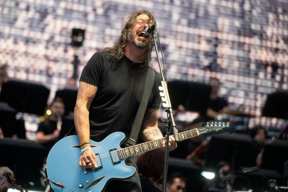 Dave Grohl of the Foo Fighters