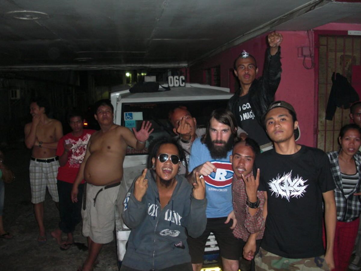 Sean Agnew in the Philippines