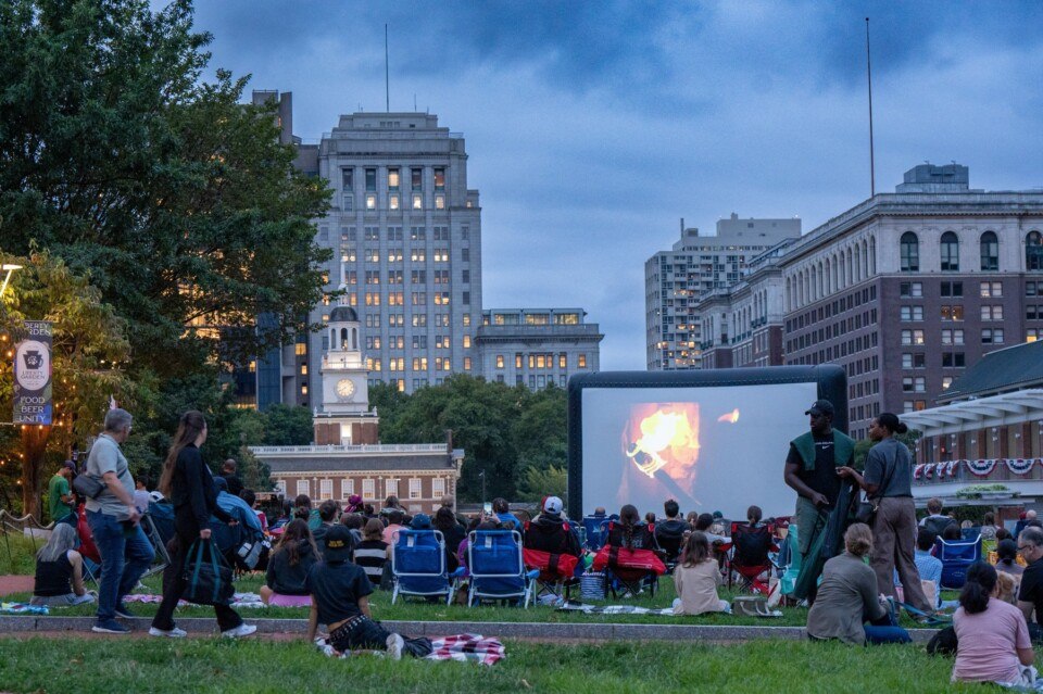 outdoor movies philadelphia