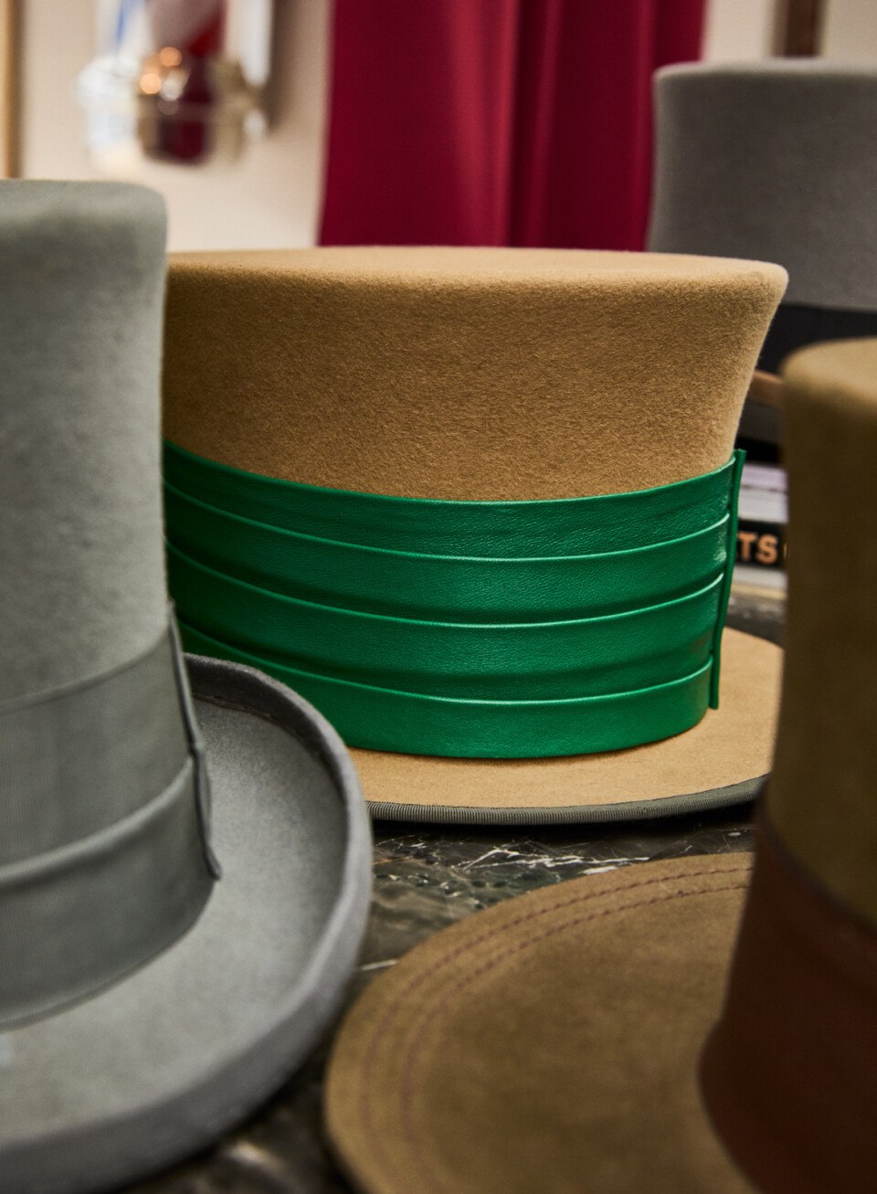 Jamel Workman hats