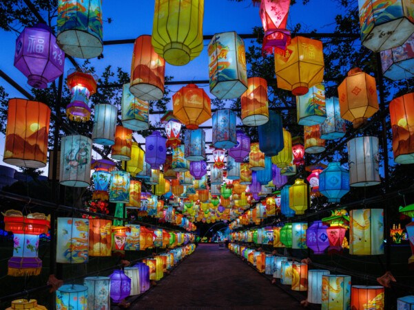 The 2026 Philadelphia Chinese Lantern Festival in Franklin Square