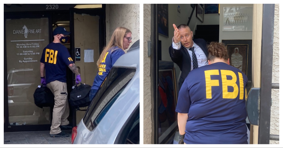 FBI Agents Swarm Prestigious Main Line Art Gallery