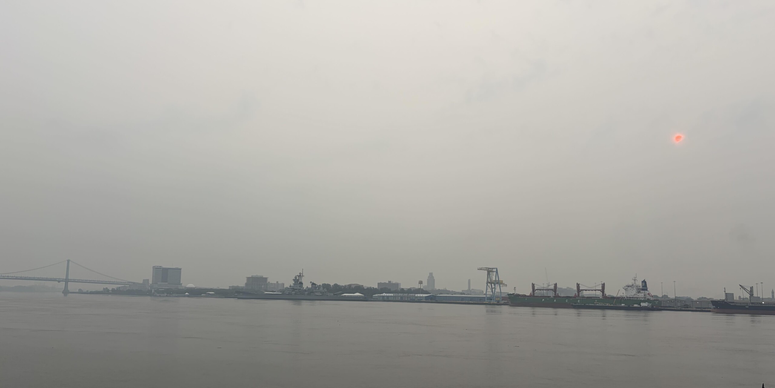 Cough, Cough: Canadian Wildfire Smoke Reaches Philly