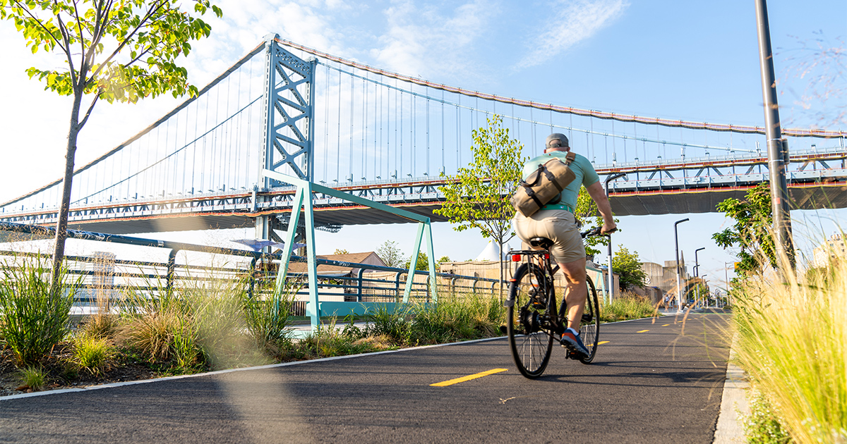 biking