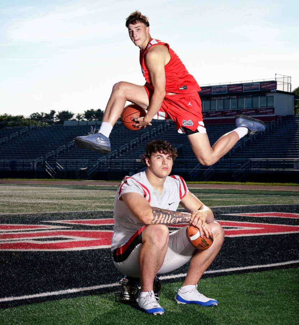 coatesville high school football Colton and Max Hiller
