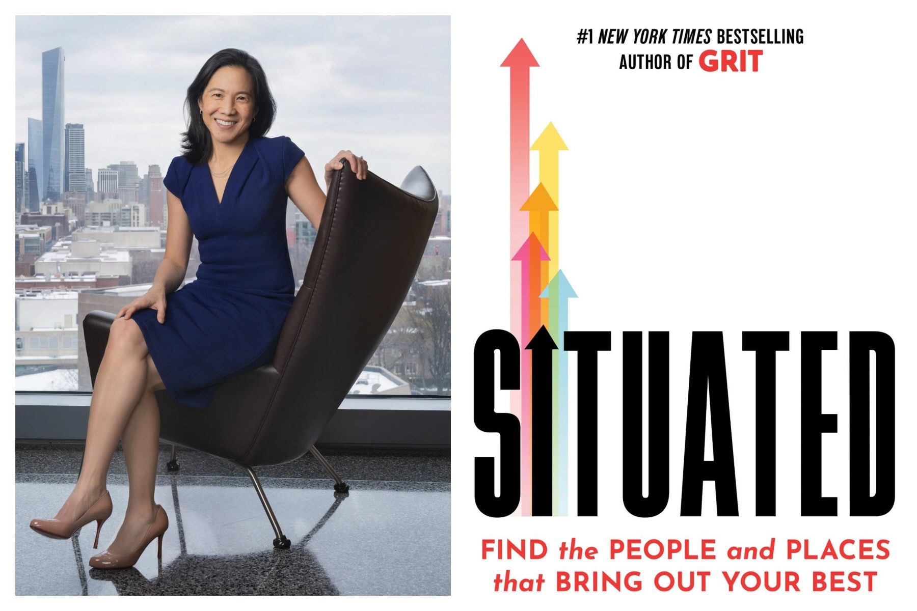 Angela Duckworth, author of Grit, and her new book Situated