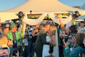 eagles tailgate wedding