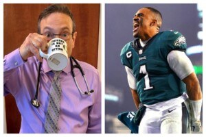 jalen hurts blood clot philadelphia eagles